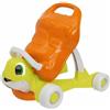 ARTSANA SPA Chicco Walk & Ride Turtle Eco+, Girello 2-in-1, Cavalcabile, Plastica Riciclata, 9-36 Mesi, Assemblaggio Semplice, Sicuro