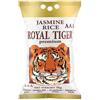 ROYAL TIGER Riso Royal Tiger Jasmine Rice Busta da 5 Kg Primo Cereali Risotti Fresco