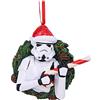 Nemesis Now Adorno colgante Corona Stormtrooper de 9 cm, Blanco (B5695U1)