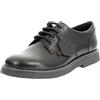 Kickers Kick Larra, Scarpe con Lacci Donna, Nero, 36 EU