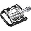 EXUSTAR Pedali MTB EXUSTAR E PM 86 doppio uso Flat + SPD