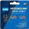 KMC Missing link falsa magli KMC 2 set 11 velocita' silver