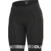 ALE' Pantaloncini ciclismo donna senza bretelle ALE' PR-R STRADA nero-bianco 2024