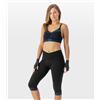 ALE' Pantaloncini ciclismo donna 3/4 ALE' SOLID CLASSICO 3/4 nero-antracite 2026