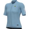 ALE' Maglia ciclismo donna ALE' R-EV1 SILVER COOLING azzurro