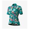 ALE' Maglia ciclismo donna ALE' PRR FIORI verde
