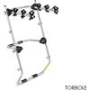 Fabbri Portabici posteriore FABBRI Torbole in acciao 3 bici