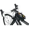 Topeak Borsello tubo orizzontale Topeak TriBag (0,6 L) con cinturini in velcro e copertura antipioggia