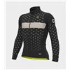 ALE' Maglia invernale ciclismo ALE' PR-R STARS nero-tortora