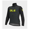 ALE' Giubbino invernale ciclismo ALE' SOLID CROSS nero-grigio