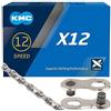 KMC Catena KMC X12 126 maglie silver grey 12v