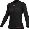 ALE' Intimo invernale manica lunga donna ALE' WOOL grigio