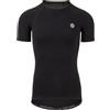 AGU Maglia intimo AGU manica corta nera unisex