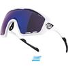 Force Occhiali per bici ciclismo FORCE OMBRO PLUS bianco blu