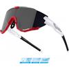 Force Occhiali per bici ciclismo FORCE CREED white-red