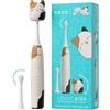 ORDO Sonic Squishmallows Spazzolino Elettrico per Bambini, Ricaricabile + Timer, Cam