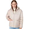 Trendyol Giacca Invernale Oversize con Cappuccio Tinta Unita Cappotto, Pietra, L Uomo