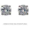 Inverness Orecchini181 Tiffany Grande Zircone Cubico 5MM