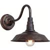FROIDEXG Lampada da Parete per Esterni IP54 Impermeabile Esterna Bronzo Antico Rurale Battuto Lanterna Muro di Ferro della Luce E27 Vintage Edison Lighting per Cortile Giardino Garage Corridoio
