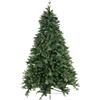 XONE Albero di Natale Barnaby 240 CM imponente e voluminoso | Albero Artificiale Realistico Verde in PE+PVC+PP