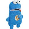 Schmidt Spiele 42548 Sorgenfresser, mostro briciole di Sesamstrasse, peluche, 30 cm, normale