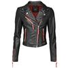 Maze Amur - Giacca in pelle da donna con rivestimento interno nero XXL