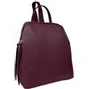 Superflybags Zaino Donna in vera Pelle Modello RUBY 28,5x32x8 made in Italy