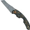 fox Coltello Chiudibile Damasco Fox Virtus Carbonio Taglia Sigari FX541DMG