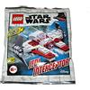 Blue Ocean LEGO Star Wars Obi-Wan's Jedi Interceptor Pack Set (Insaccato) - 33 Pezzi - Età 6-12