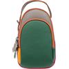 Zerimar -Borsa a Tracolla Donna Vera Pelle Piccola Borsa Donna- Borse Casual - Borse da Donna - Borse a Tracolla - Piccola Borsa - 19x10x9 cm Colore Verde