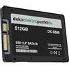 dekoelektropunktde Disco rigido SSD da 512GB adatto per MacBook Pro 15' 2.4GHz (2010) A1286, Ricambio alternativo