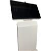 EX NOVO COMPUTER Totem Multimediale 32 Touch Screen FullHD All in One con Computer NUC Intel I3-7100U Ram 4Gb SSD 120Gb Windows 11 Pro Webcam
