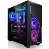 Megaport PC Gaming Intel Core i9-12900KF - Windows 11 - GeForce RTX4070 SUPER 12GB - 64GB DDR4 - 2000GB M.2 SSD - WiFi - Raffreddamento ad acqua - pc da gaming