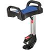 Lascal Saddle per BuggyBoard Maxi, Sellino bambino pieghevole e removibile da pedana buggy board, Seggiolino passeggino per modello Maxi dal 2011 in poi, blu