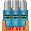 Brut - Deodorante Spray, Linea Sport Style, da uomo, anti-macchia, senza sali di alluminio, efficacia a lunga durata, Confezione da 6 pezzi da 200 ml ciascuno