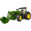 Bruder 03151 John Deere 7R 350 con caricatore frontale trattore con Benna fattoria