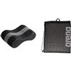 ARENA Freeflow Pullbuoy, Accessorio da Allenamento Unisex Adulto, Nero (Black/Grey), Taglia Unica & Sacca da Nuoto per Adulti, in Rete, Colore Nero, Taglia Unica