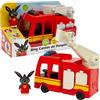 Giochi Preziosi Bing Camion Pompieri Giocattolo, con Luci Lampeggianti e Suoni, Scala Estensibile e Porte Apribili, Giochi Bambini 18 Mesi +, Comprende Personaggio Bing Articolato