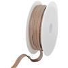 Les Petits Rubans Cordino di rifinitura metallizzato scintillante, 80% Poliestere 20% Lurex, 10mm x 25m, Rame