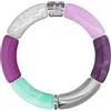 ICE-WATCH, Jewellery - Bella bracelet - Bracciale colorato da donna, turchese, viola e argento
