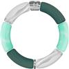 ICE-WATCH, Jewellery - Bella bracelet - Bracciale colorato da donna, turchese, verde e argento