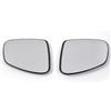 ANram Vetro Specchietto Retrovisore Riscaldato Auto per Smart FORTWO/FORFOUR 2014-2020,Anti-Nebbia Sostituire Porta Ala Sinistra Destra Vetro Specchietto,C-1 Pair