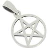 AFP Ciondolo Pentagramma gotico Gioielli in Argento Sterling 925