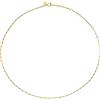 Breil, Collezione Big Heart, Collana Donna in Acciaio Lucido Composta da una Sottile Catena Ritorta, Chiusura a Moschettone, Lunghezza Regolabile