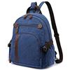 FANDARE Tela Zaino Zaino Porta PC Uomo Borsa Zainetto Donna Zaino Scuola Zainetto Zainetti Cartella Borsa da scuola Università All'aperto Viaggio porta PC 12.9 Pollici Zaino Blu