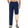 Pantaloni Sportivi Invernali Uomo In Pile Sherpa - Fodera Termica, Antivento, Con Tasche Zip (Nero, Fondo Aperto, Taglia L)