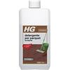 HG Detergente per Legno e Parquet - Formula Concentrata per la Pulizia Regolare di Pavimenti in Parquet Laccati - Confezione da - 1 Litro