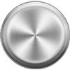 SunaOmni Teglia Per Pizza In Acciaio Inox Vassoio Rotondo Multifunzionale In Metallo Per Torta Di Frutta Teglia Per Pizza In Acciaio Inox Da 34 Cm Teglia Da Forno Per Pizza Piatto Rotondo Per Pizza Teglia Per