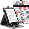 VOVIPO Custodia universale per 6 6.8 7Kindle Paperwhite/colorsoft eReaders,Stand Cover con cinturino compatibile con Kindle/Kobo/Tolino/Pocketbook/Sony 6-6.8-7 pollici ebook readers-Butterfly