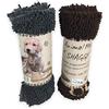 Tex family - Tappeto Magico Shaggy per Cani e Gatti | Morbido e Assorbente | Antiscivolo | Lavabile in Lavatrice, Marrone, 50 x 80 cm, Poliestere